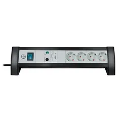 Brennenstuhl Premium Desk 4 Power Strip with Surge Protection