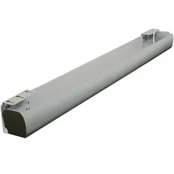 Turn cable tray silver-grey