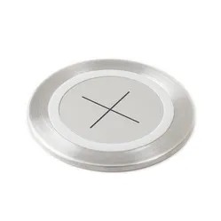 Axessline wireless charger silver-grey