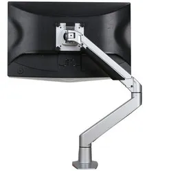 Ergopro monitor arm with gas spring silver-grey