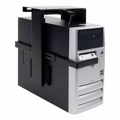 Dataflex Viewmate CPU Holder with anti-theft security black