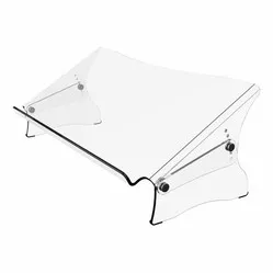 Dataflex Addit ErgoDoc® adjustable acrylic document holder with high front