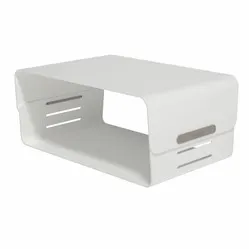 Dataflex Addit Bento® adjustable monitor riser white