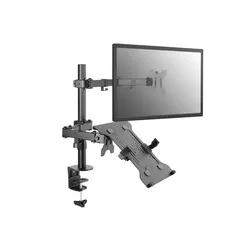 Equip Basic 1 Screen Monitor Arm with Laptop Holder 10"-17"