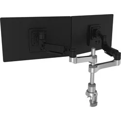 R-Go  Caparo D2 Dual Circular Monitor Arm
