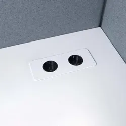 Götessons Table Top Slim built-in desk power strip