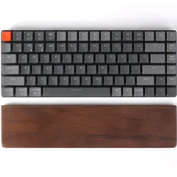 Keychron walnut wood wrist rest for K3