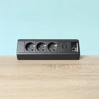Axessline Desk - 3x power + 2x USB-A charger & Datapoort
