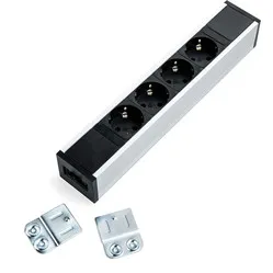 Ergopro 4-way Pluggable Power Strip Plug & Play
