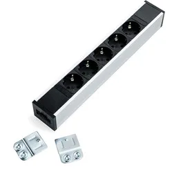 Ergopro 5-way pluggable power strip plug & play