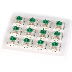 Gateron green switch set mechanical switches 35-pack