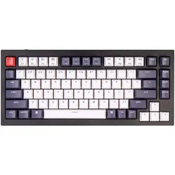 Keychron Q1 (V2) QMK carbon black hot-swappable keyboard for Windows & Mac