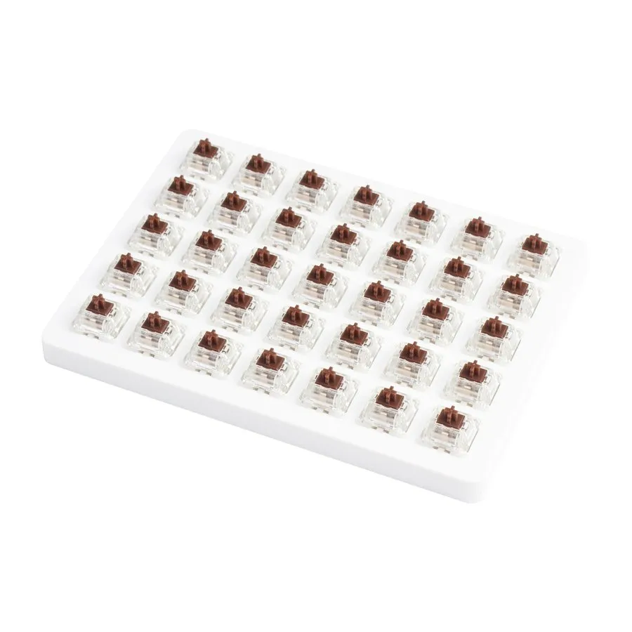 Gateron Cap Switches 35pc - Brown