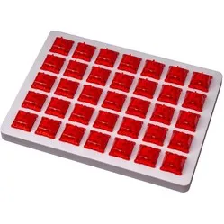 Gateron Phantom mechanical switch set (35 pcs) - Phantom Red