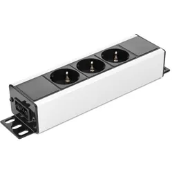 Ergopro Power strip 3-way pluggable plug & play