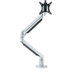 Galaxy monitor arm gas spring + static tilt silver