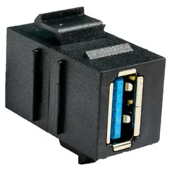 Keystone Insert - USB 3.0 black