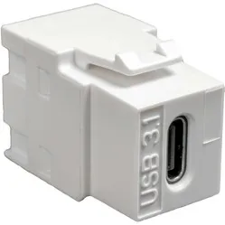 Keystone Insert - USB-C white