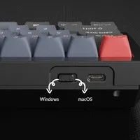 Keychron Q2 mechanisch hot-swappable toetsenbord -  Silver Grey