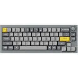 Keychron Q2 Knob mechanical hot-swappable keyboard - Silver Grey