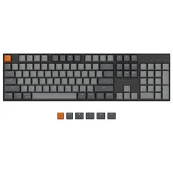 Keychron K10 mechanical keyboard with plastic frame