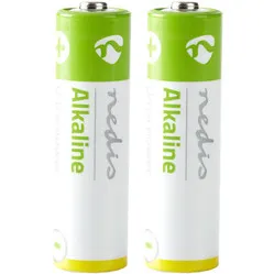 Extra AA alkaline battery set (2 pieces)