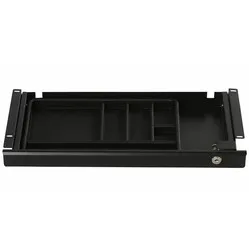Ergopro 500 lockable desk drawer black