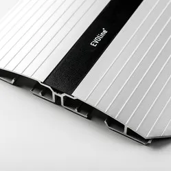 Evoline Bridge aluminium floor duct with screw mounting