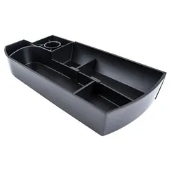 Swivel pen tray straight black