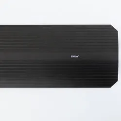 Evoline Bridge black floor cable duct with adhesive mounting