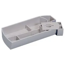 Swivel Pen Tray Rectangular Grey