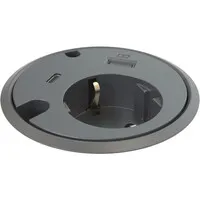 Powerdot Power met USB charger en USB-C Ø79 mm zwart - GST18