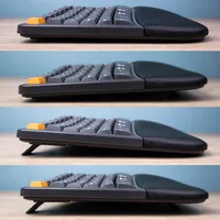 Delux Ergonomic split plus draadloos gesplitst toetsenbord