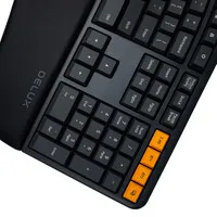 Delux Ergonomic split plus draadloos gesplitst toetsenbord