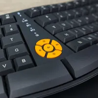 Delux Ergonomic split plus draadloos gesplitst toetsenbord