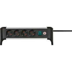 Brennenstuhl Desk 4 Aluminium Power Strip
