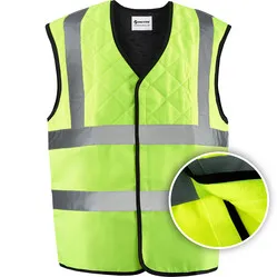  INUTEQ | werk koel, presteer beter H2O 2BSafe cooling vest yellow with Velcro