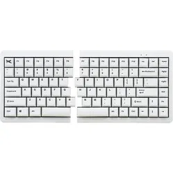 Mistel MD770 white mechanical keyboard