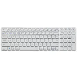 Rapoo E9350L wireless compact keyboard with numeric keypad white