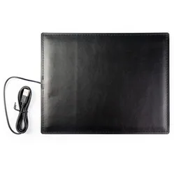 De WarmeMat™ heated mouse mat USB 25x20cm black