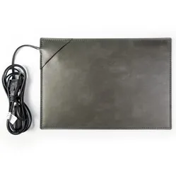 De WarmeMat™ heated mouse mat 32.5 x 22.5 cm anthracite