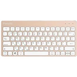 Penclic KB3 Compact Bluetooth Keyboard - Glam Gold
