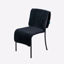 Qnuss Qleed heated blanket 135 x 45 cm - black chair heating