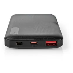 Nedis Powerbank zwart 10.000 mAh