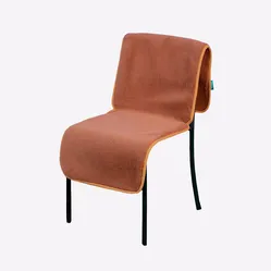 Qnuss Qleed warmte deken 135 x 45 cm - bruine stoelverwarming