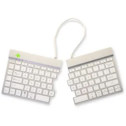 R-Go  Split Break split keyboard white - Bluetooth