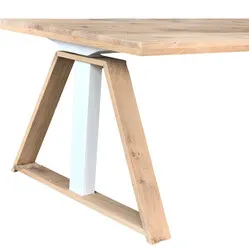 Wood it be Nice Sit-Stand Desk 65-130 cm incl. free assembly - White