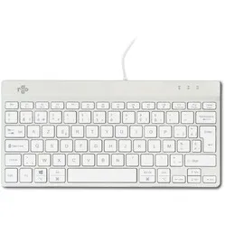R-Go  Compact Break AZERTY keyboard white