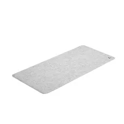 DeltaHub Minimalistic felt desk mat - light grey