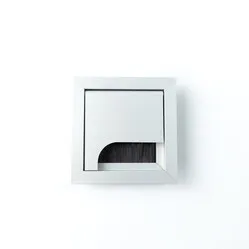 Aluminium Cable Grommet square S
